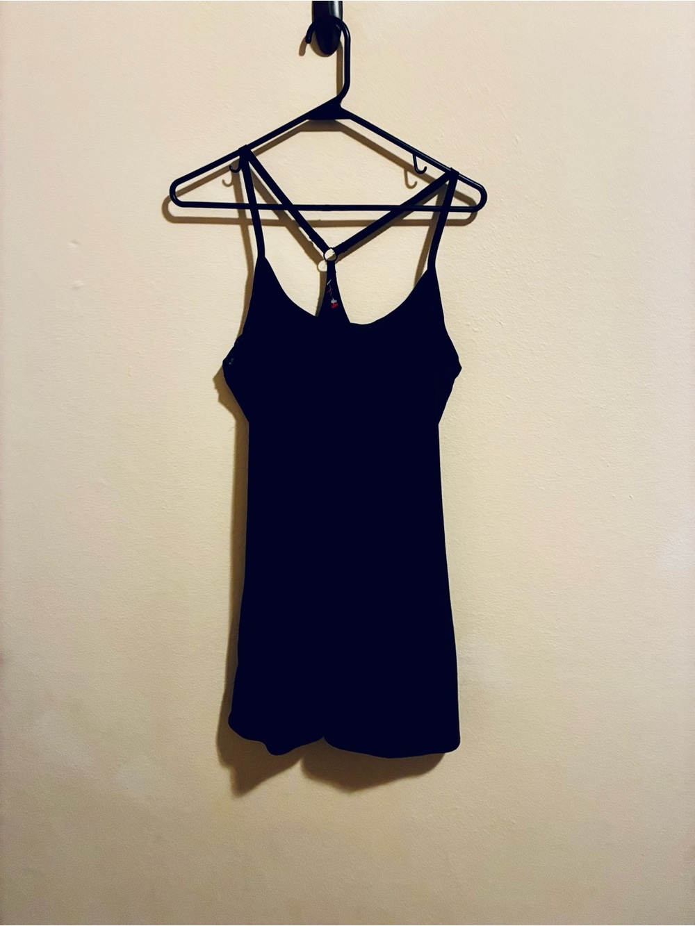 Outdoor Voices Black Strappy Dress